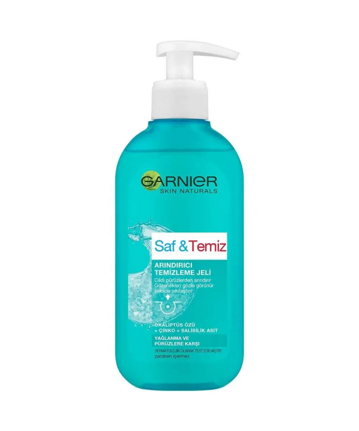 Skin Nat Saf&Temiz Temizleme Jeli eczahanemden