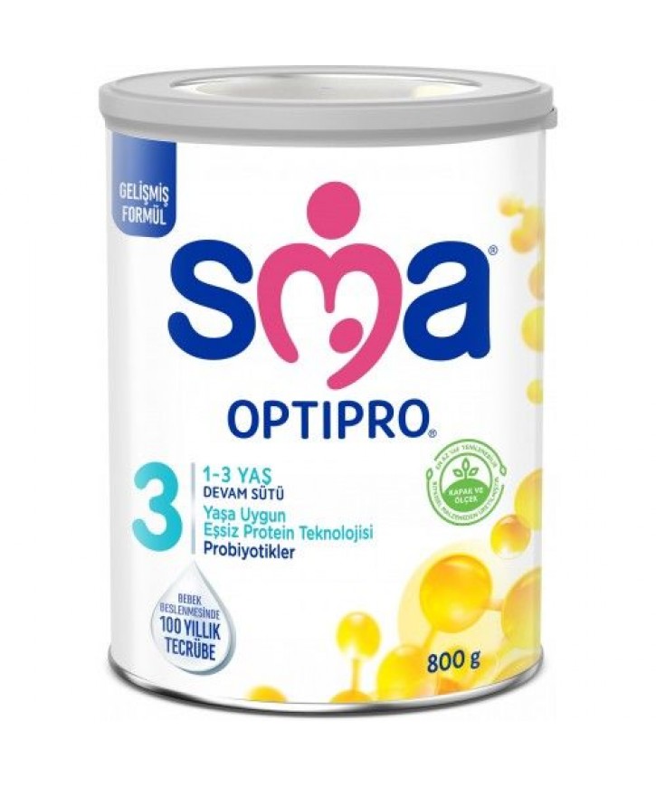 Sma 3 Optipro Probiyotik Devam Sütü 800 gr  2 Adet