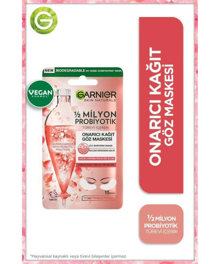 Garnier Maske Probiotik Göz eczahanemden