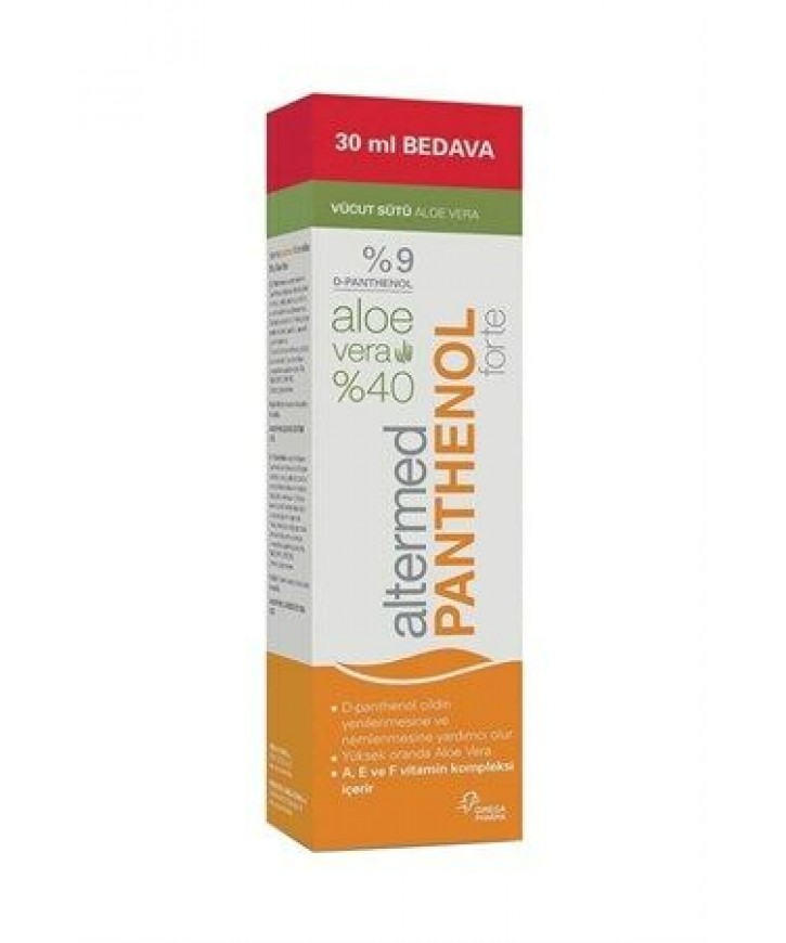 Altermed Panthenol Forte Body Milk Aloe Veralı