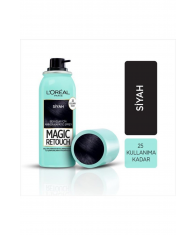 Loreal Magıc Retouch Ro 1 Beyaz Saçlar İçin Kapatıcı Sprey Siyah